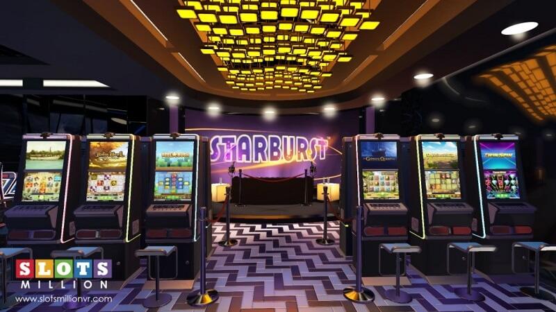 VR Starburst fra Slotsmillion i 2014.