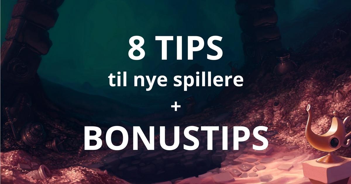 Tips til nye spillere på spillemasiner fra Casinoer Danmark