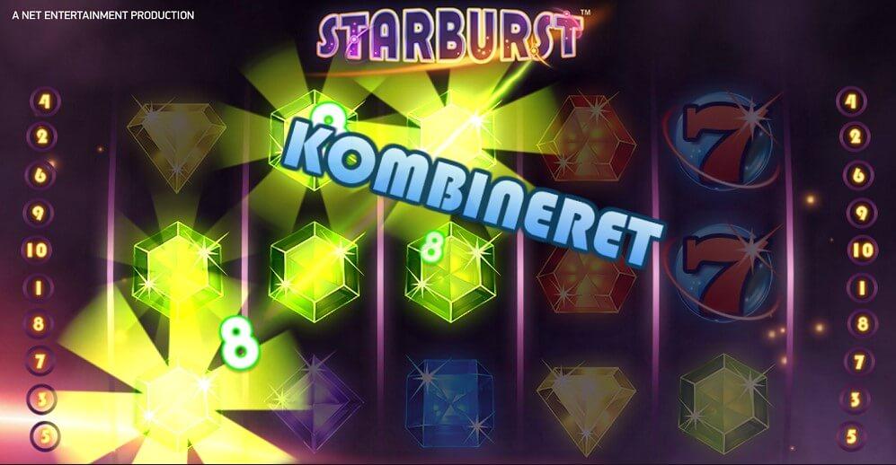 Det tog ikke længe før Lars havde vundet stort i Starburst spillemaskine!
