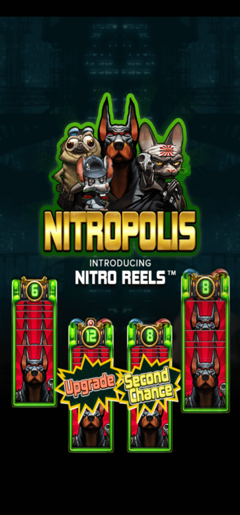 Nitropolis 1 spillemaskine - ELK studios